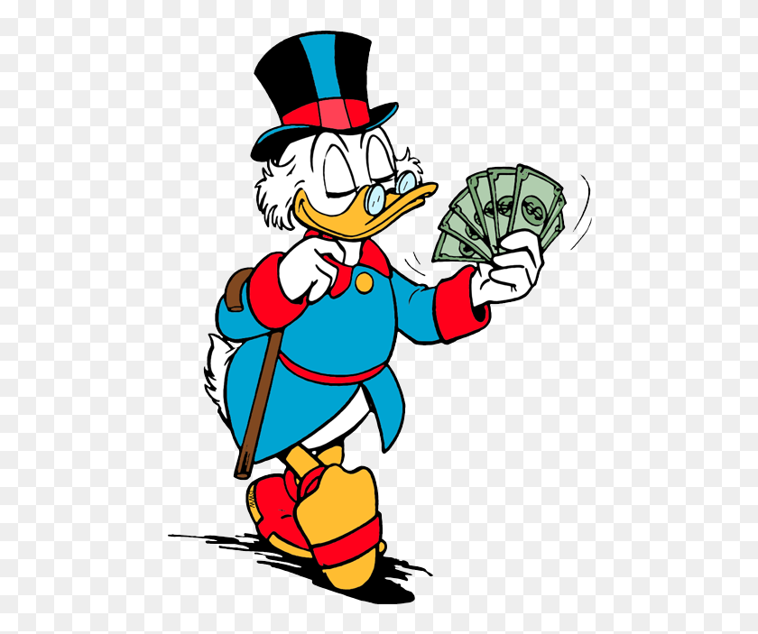 476x643 Ducktales Clipart Disney Clipart En Abundancia - Scrooge Mcduck Png