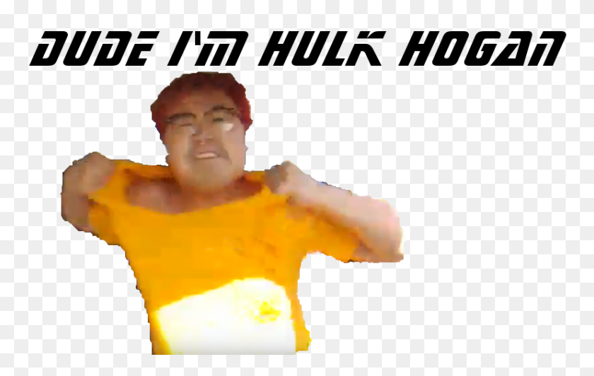 828x502 Dude I'm Hulk Hogan Asianandy - Hulk Hogan PNG