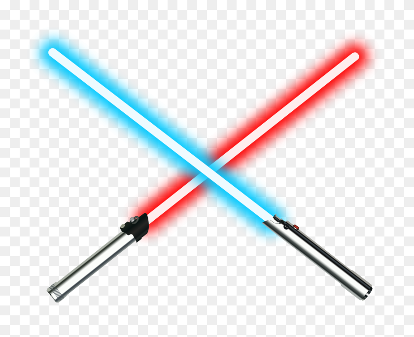 2000x1600 Dueling Lightsabers - Red Lightsaber PNG