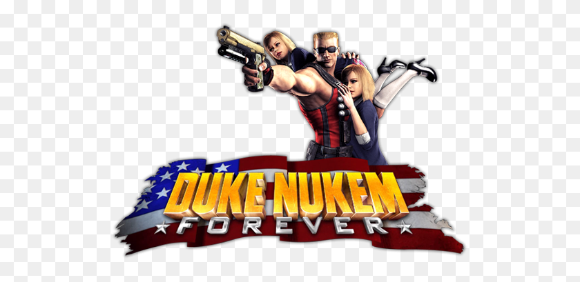 520x349 Duke Nukem Forever Drowned Page - Дюк Нюкем Png