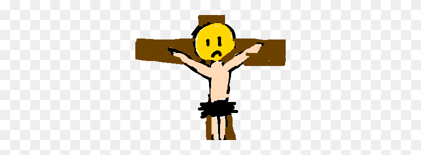 300x250 Dull Surprise! - Jesus Crucifixion Clipart