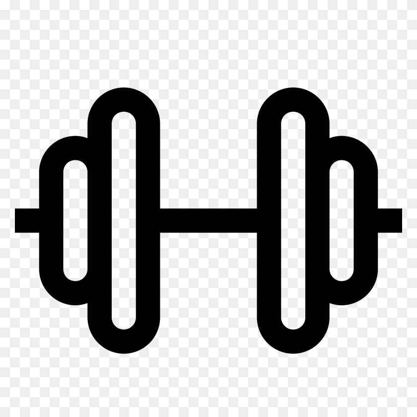 1600x1600 Dumbbell Icon - Dumbbell PNG