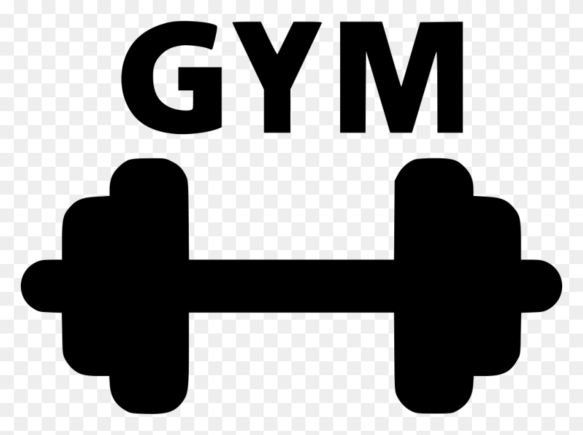 980x712 Dumbbells Clipart Gym Tool - Gym Equipment Clipart