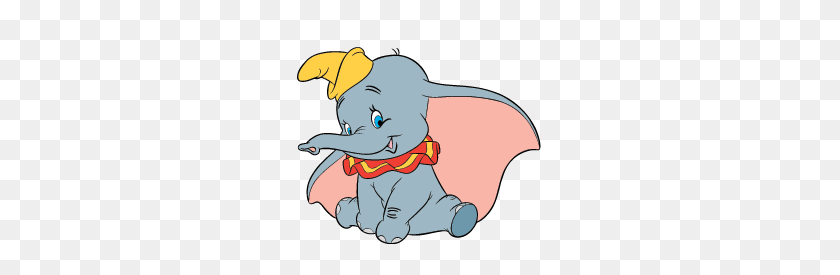 250x215 Dumbo Dibujos Para Colorear Antiguo El Elefante - Dumbo Png