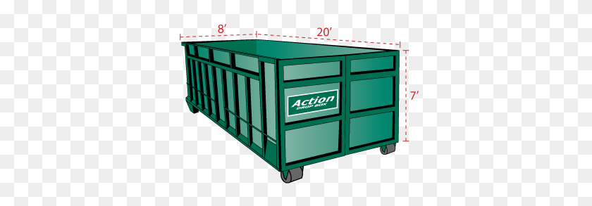 350x233 Dumpsters Secure Storage Lane Forest Products - Dumpster PNG