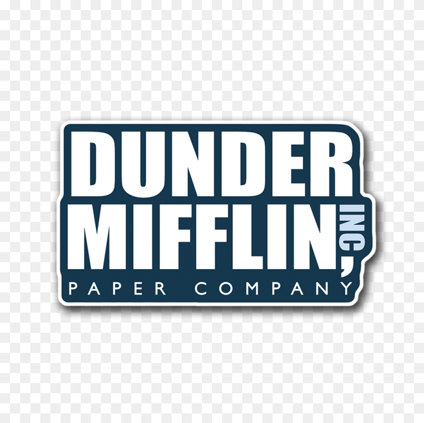 1000x1000 Dunder Mifflin Paper Company - Dunder Mifflin Logo PNG
