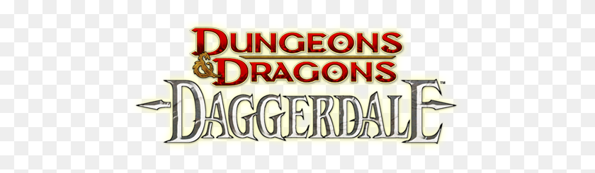 471x185 Dungeons Dragons Daggerdale Forgotten Realms Wiki Fandom - Dungeons And Dragons Logo PNG