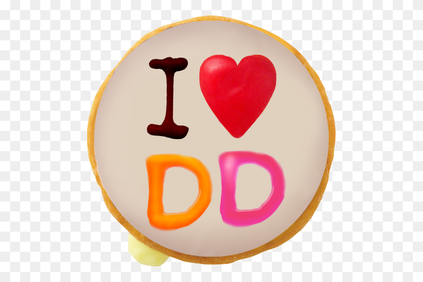 500x500 Dunkin Donuts Clipart Strawberry - Dunkin Donuts Clipart
