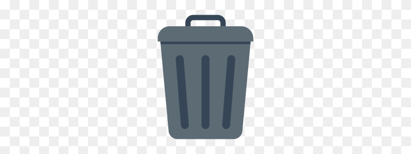 256x256 Dustbn Myiconfinder - Trash Can PNG