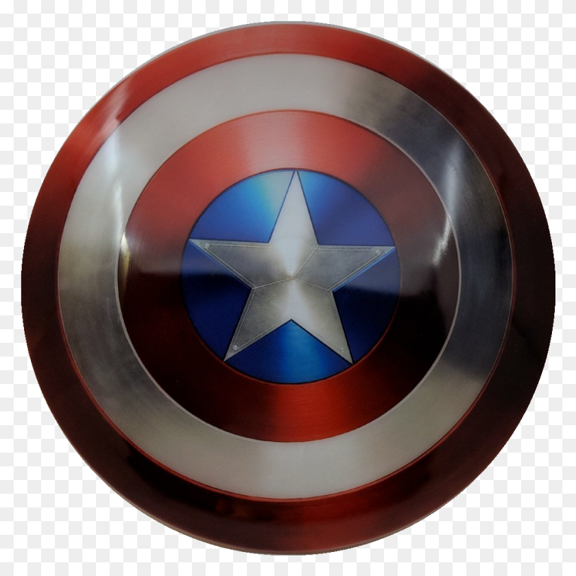 939x939 Dynamic Discs Captain America Shield Luna Park Disc Golf - Captain America Shield PNG