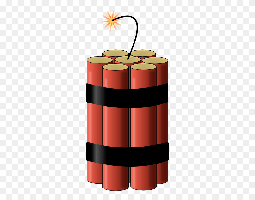 276x599 Dynamite Ready To Explode Transparent Png - Dynamite PNG