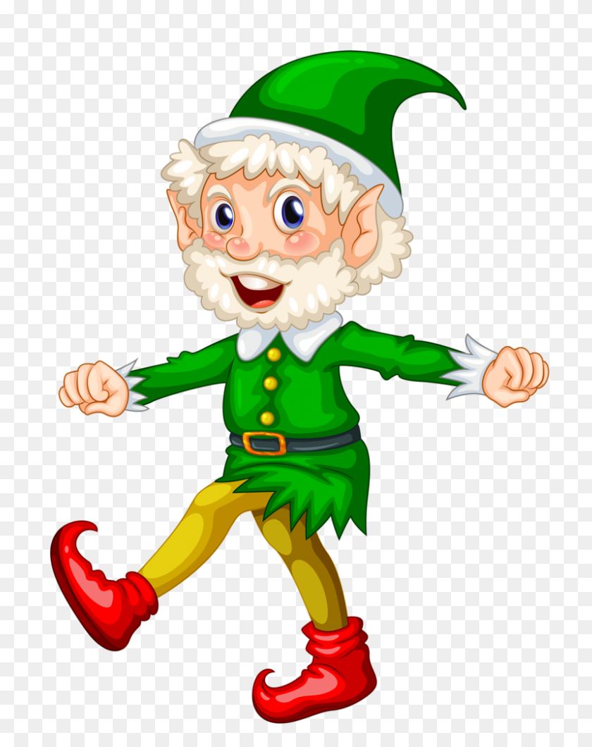 798x1024 E Christmas Elf, Christmas And Elves - Gingerbread Girl Clipart