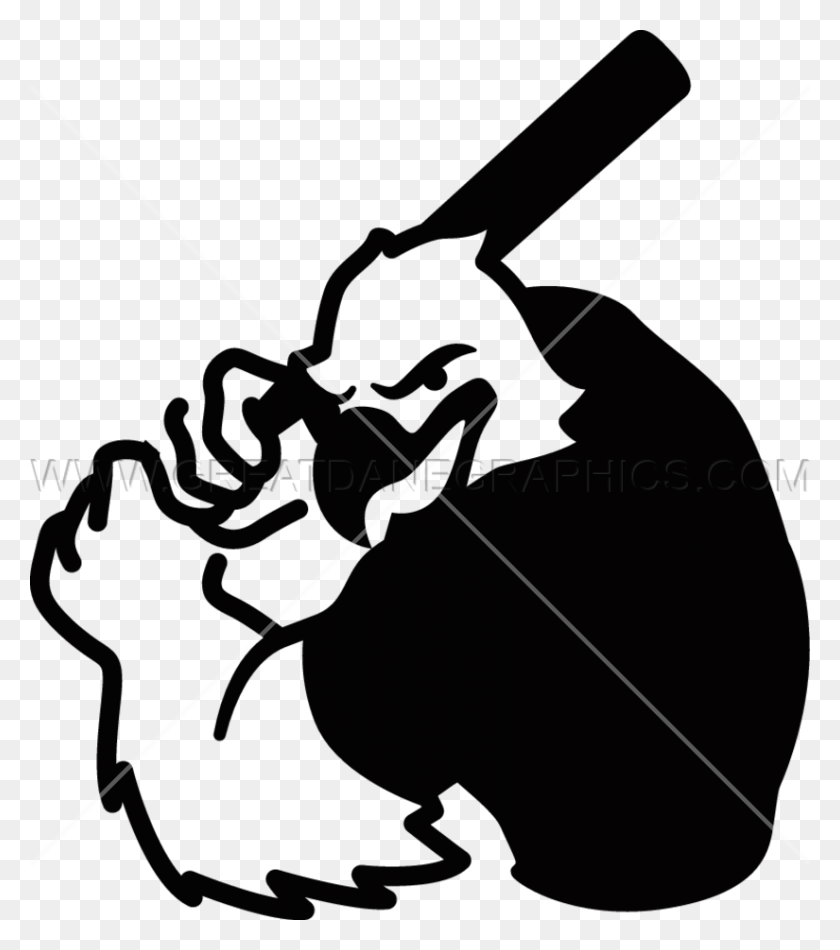 825x942 Eagle Baseball Player Production Ready Artwork For T Shirt Printing - Baseball Player Silhouette Clipart