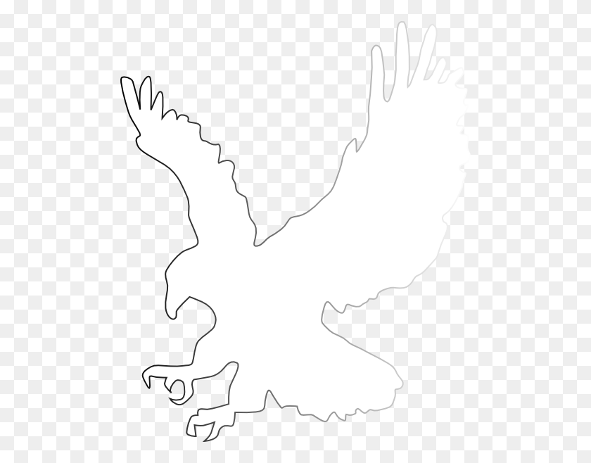 498x598 Бесплатные Картинки С Изображением Орла С Поднятыми Крыльями - Логотип Eagle Clipart