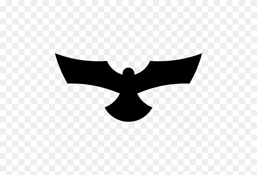 512x512 Орел, Эмблема Орла, Летящий Орел, Ястреб, Значок Воздушного Сокола - Логотип Ястреба Png