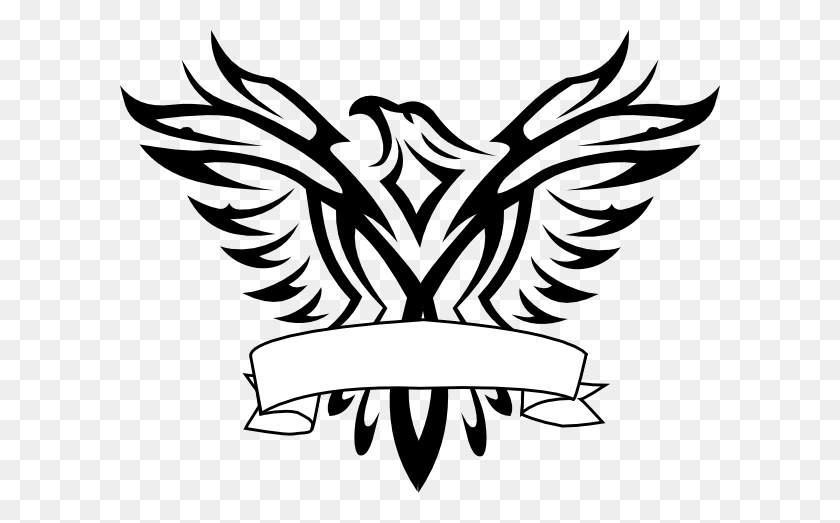 600x463 Eagle Logo Clipart At Clker Com Vector Clipart Online Royalty - Eagle Mascot Clipart