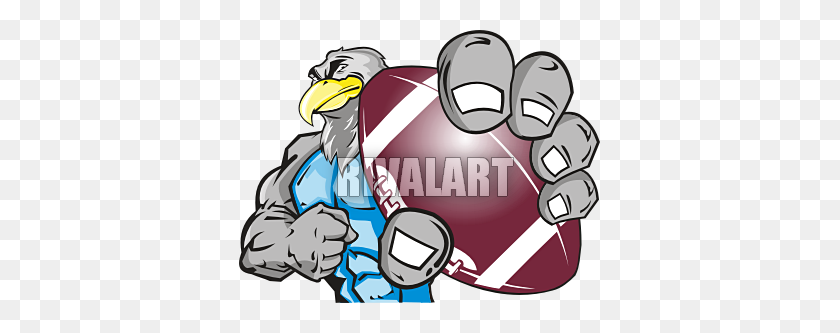 361x273 Eagle Mascot Clipart Clipartmasters - Eagles Football Clipart