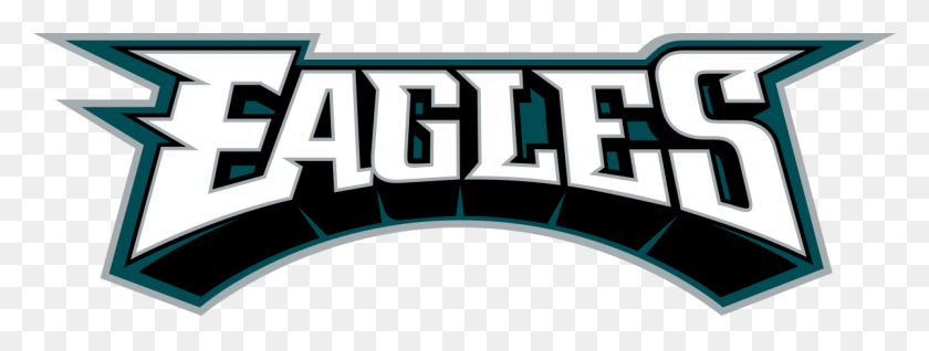 1200x398 Eagles Football Logo Outline - Eagles Football Clipart