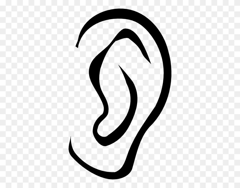360x599 Ear Clip Art For Kids - Cat Ears Clipart