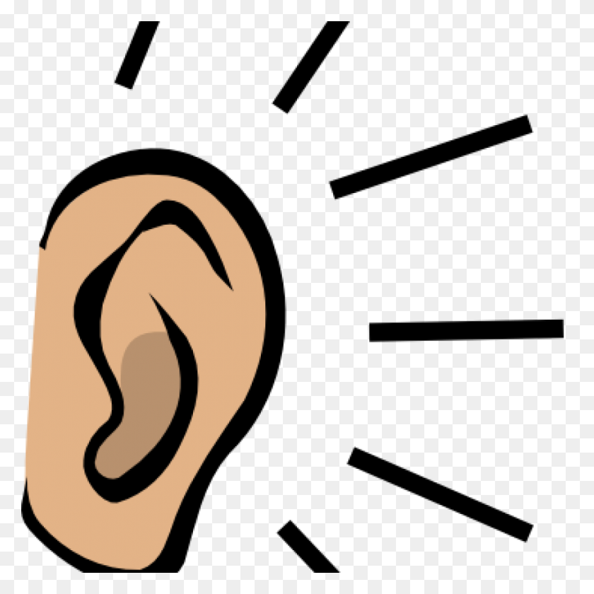 1024x1024 Ear Clipart Easy - Ear Clipart