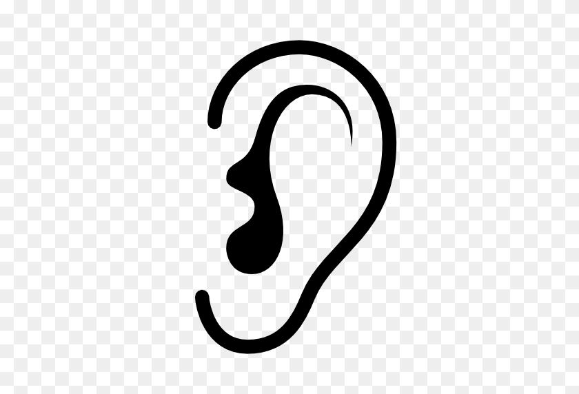 512x512 Ear Icons - Ear PNG