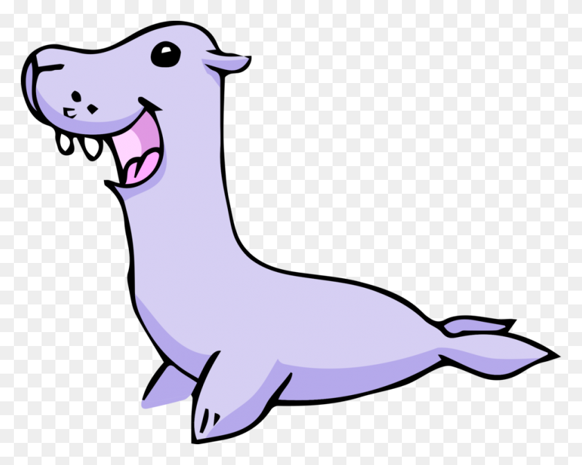 955x750 Earless Seal Puppy Sea Lion Computer Icons Computer Font Free - Sea Lion Clipart