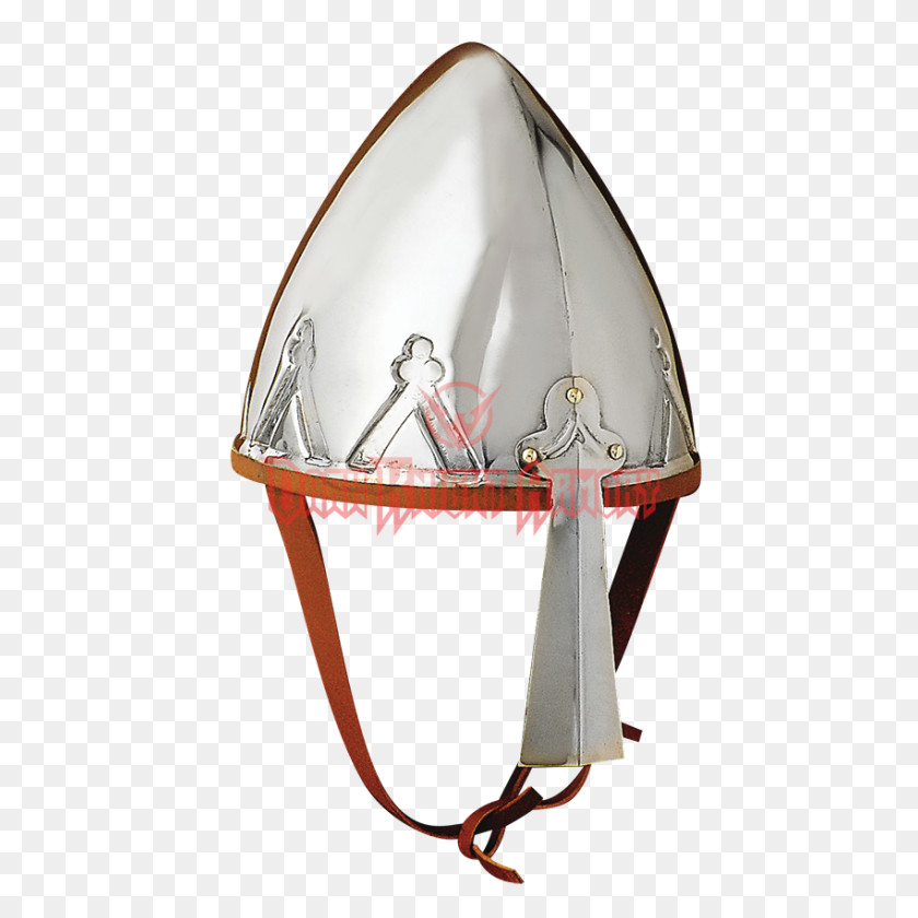 850x850 Early Crusader Trefoil Nasal Helmet - Crusader Helmet PNG
