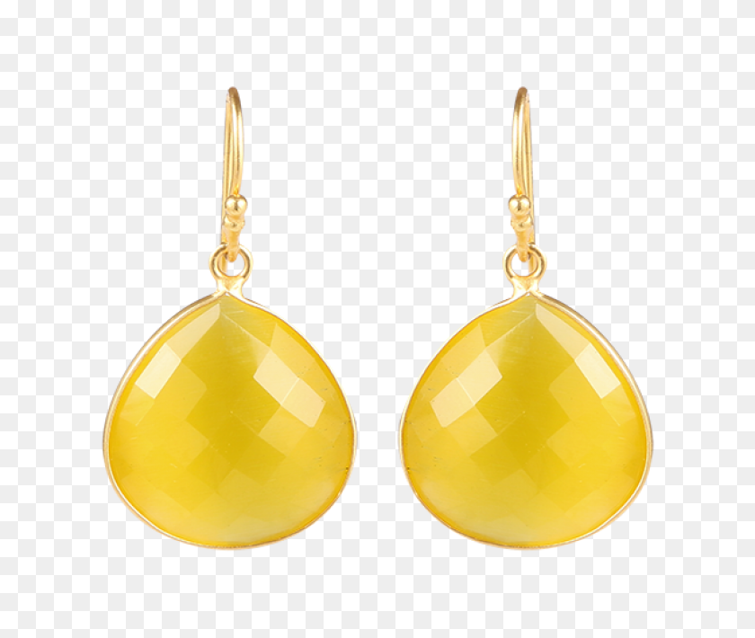 650x650 Earrings Gracious - Gold Plate PNG
