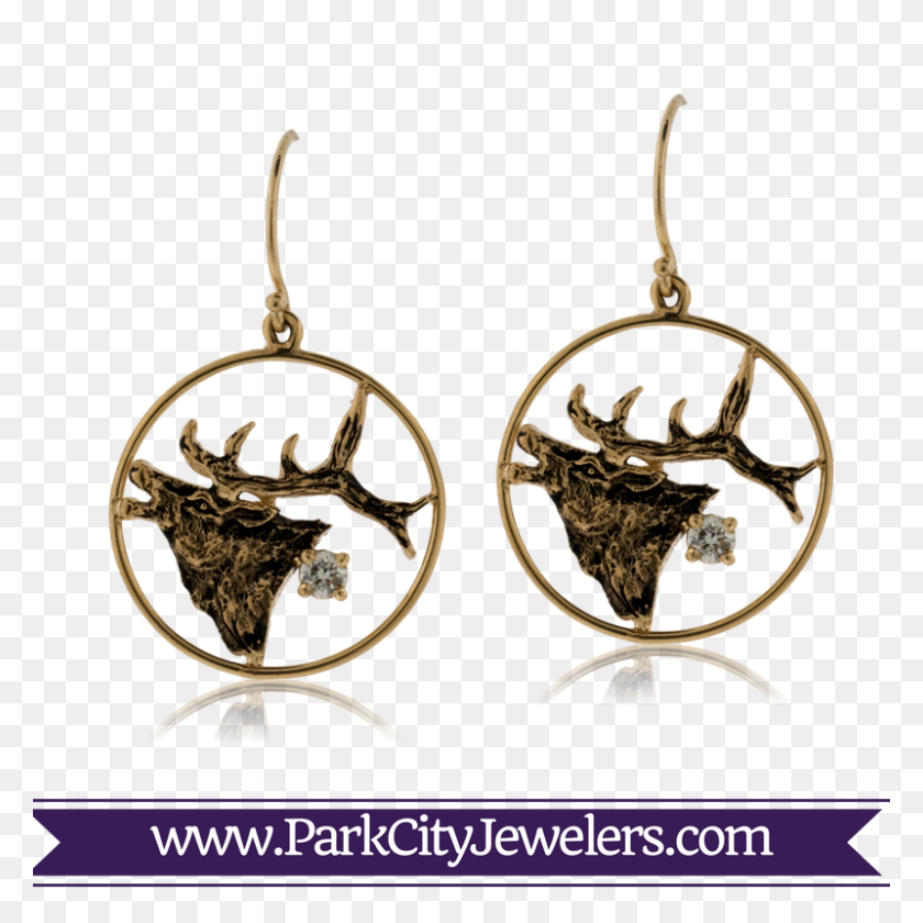 800x800 Earrings Tagged Elk - Diamond Earrings PNG