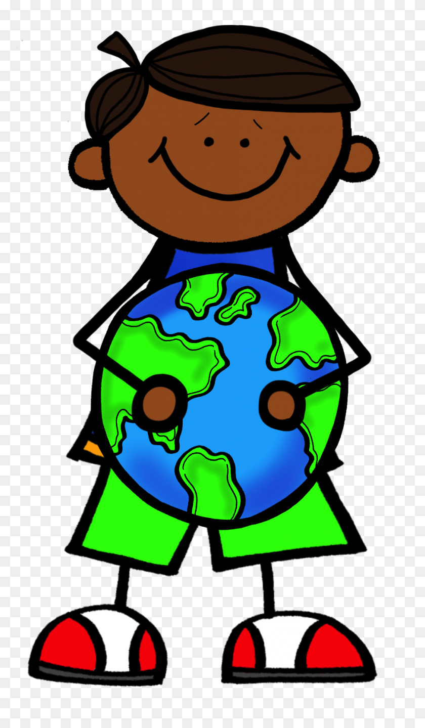 905x1600 Earth Clip Art For Kids Image Information - Happy Earth Clipart
