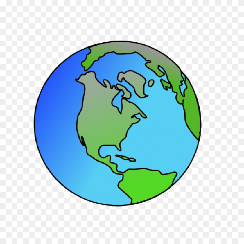 1024x1024 Земля Клипарт C Глобус Картинки Планета Тыква - Тыквенный Клипарт