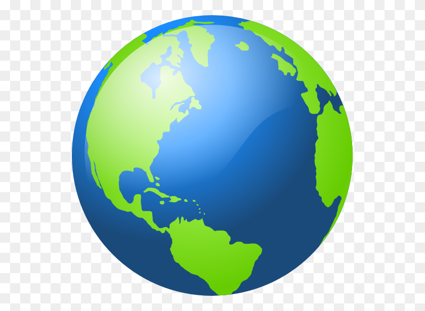 555x555 Earth Day Clip Art To Color - Global Warming Clipart