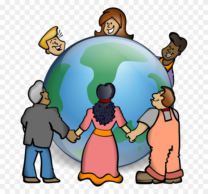 673x720 Earth Day Community Work Day - Work Day Clip Art
