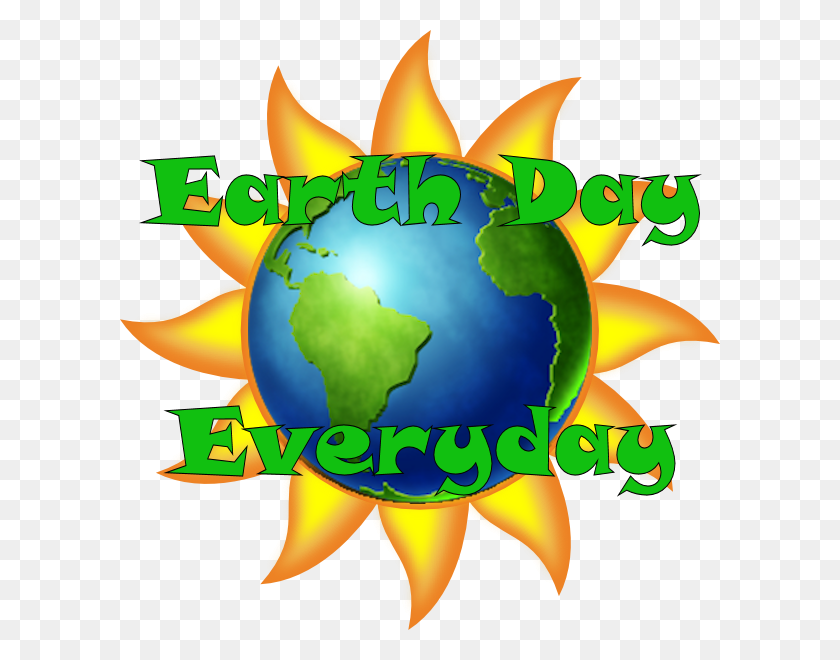 600x600 Earth Day Every Day Mercury Momentum - Earth Day 2017 Clipart
