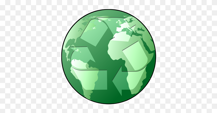 376x376 El Día De La Tierra Yendo Verde - Planeta Tierra Png