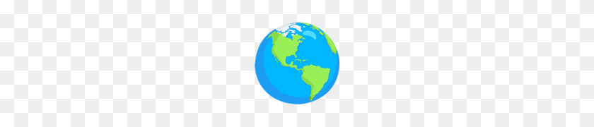 120x120 Earth Globe Americas Emoji - World Emoji PNG