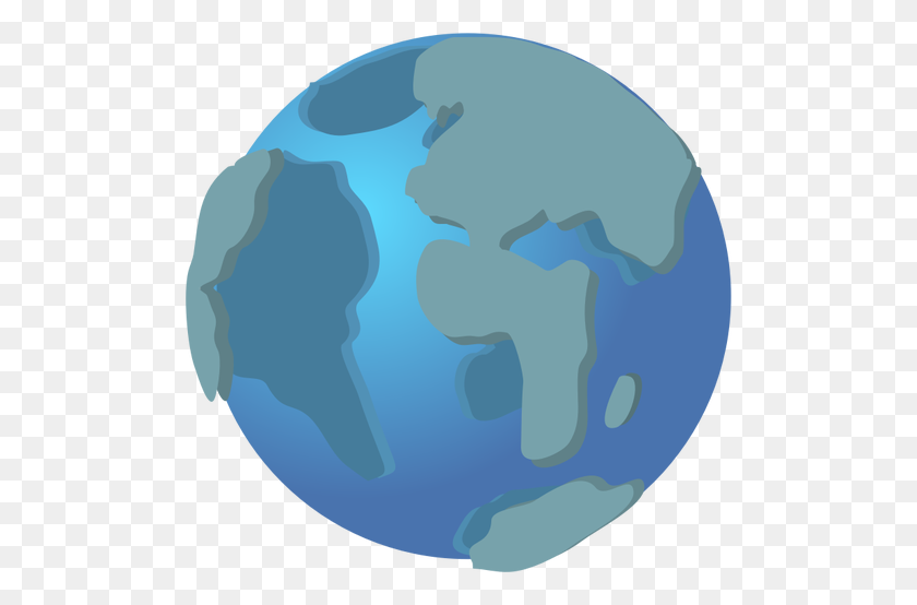 500x494 Земной Шар Картинки - Зеленый Глобус Клипарт