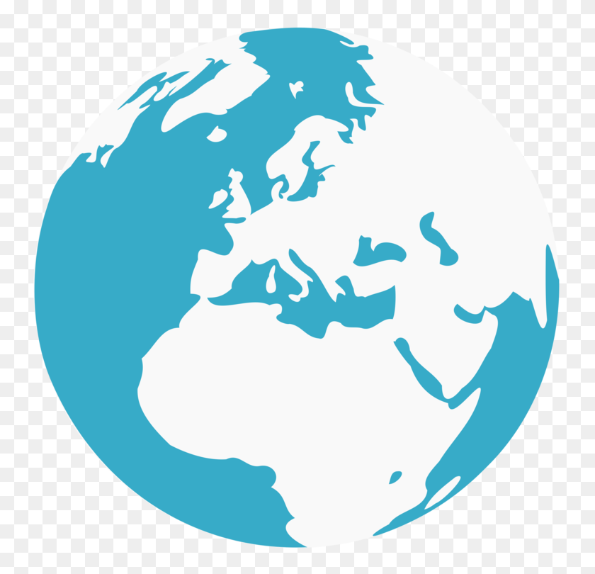 750x750 Earth Globe Download Smiley - Flat Earth Clipart