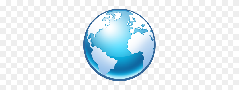 256x256 Earth, Globe, Internet, World Icon - World Globe PNG