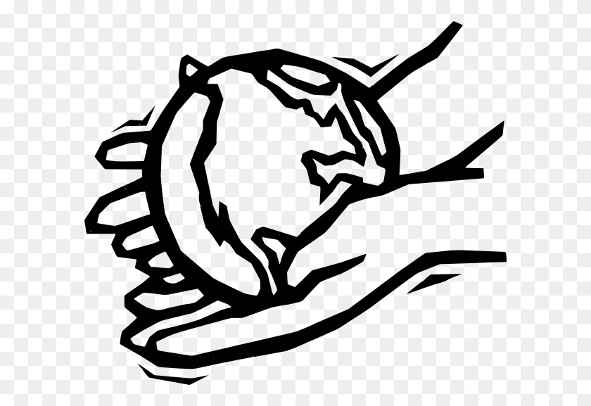600x517 Earth In Gentle Hands Clip Art - Outreach Clipart