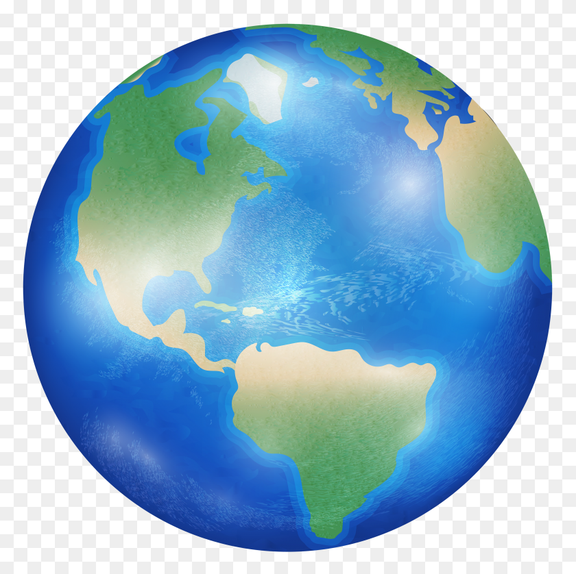 3000x2995 Earth Png Clip Art Image - Planet Earth PNG
