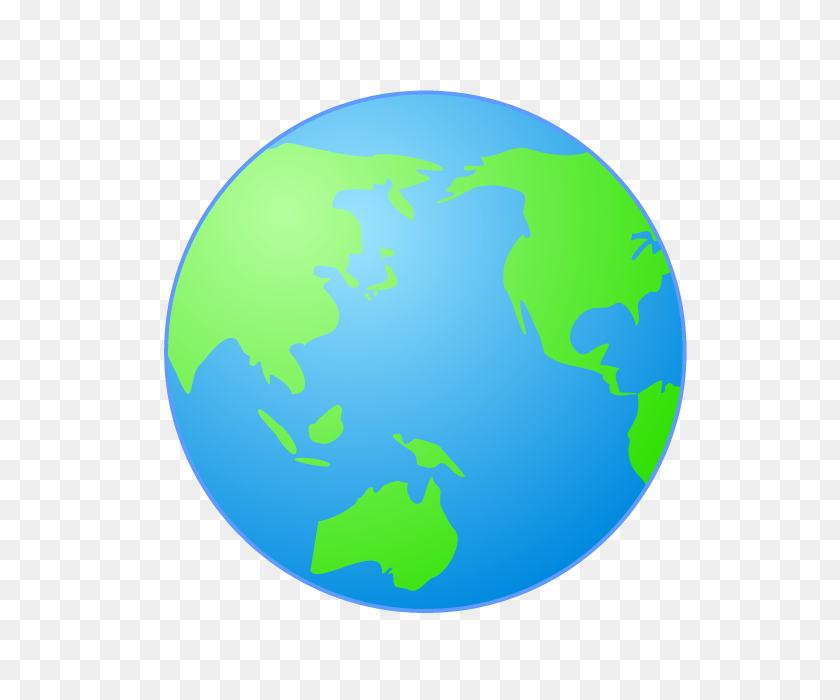 640x640 Земля Вода Планета Глобальный Глобус Зеленая Звезда Карта Мира - Глобальный Клипарт