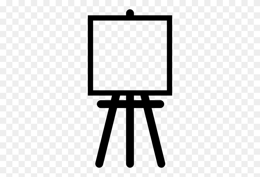 512x512 Easel, Tool, Paint, Art, Tools And Utensils, Tools, Painter - Paint Dripping PNG