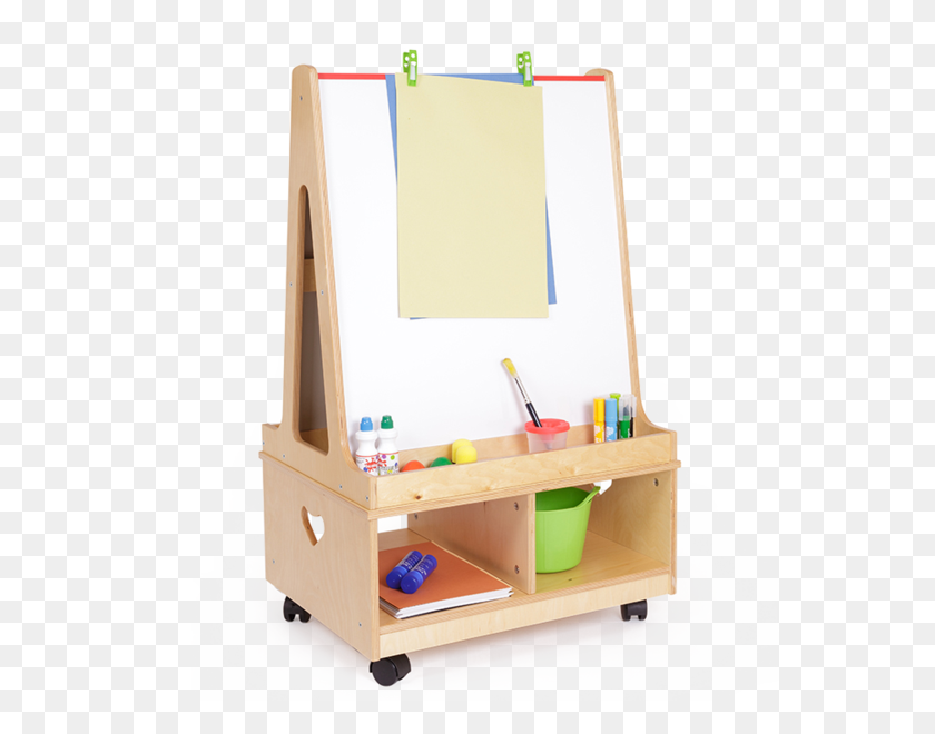 600x600 Easle With Storage - Easel PNG