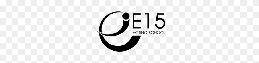 320x145 Logotipo De East Acting School En Blanco Y Negro - Acting Png