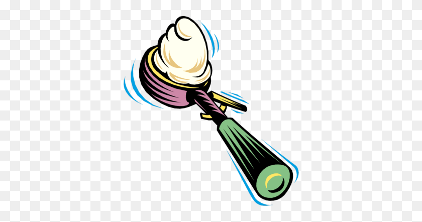 350x382 East Donegal Township Ice Cream Scoop - Ice Cream Scoop PNG