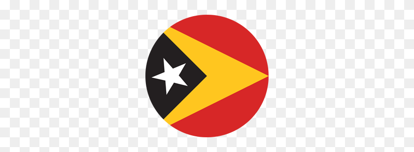 250x250 Imágenes Prediseñadas De La Bandera De Timor Oriental - Imágenes Prediseñadas Del Este