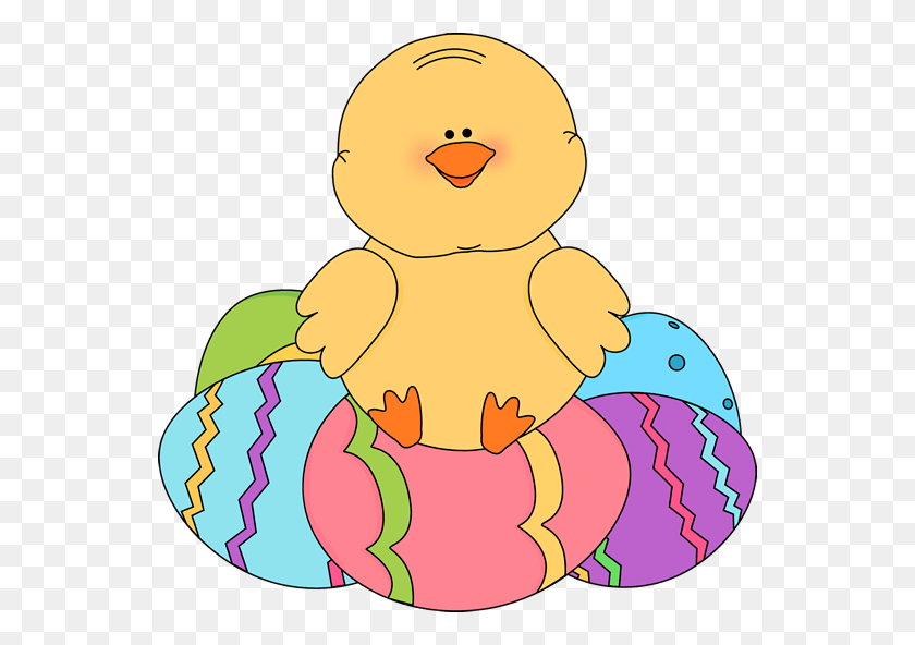 550x532 Easter Baby Cliparts - Baby Chick Clipart