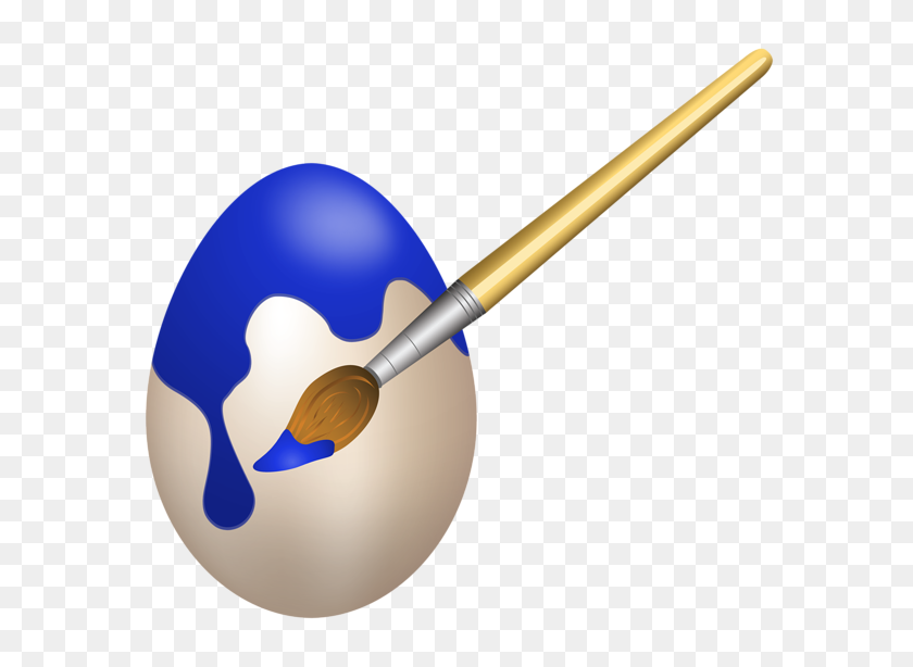 600x554 Easter Blue Coloring Egg Png Clip Art Image Easter - Easter Egg PNG