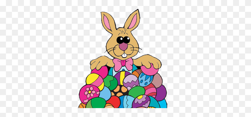 322x334 Easter Bunny Bunny Clip Art Image - Bunny Clipart PNG